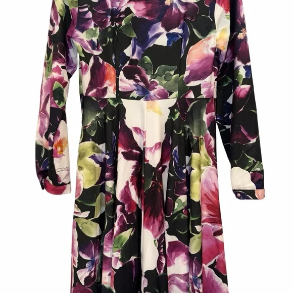 chinese dress ladies Mid Print Modest Maxi Dress main image 0